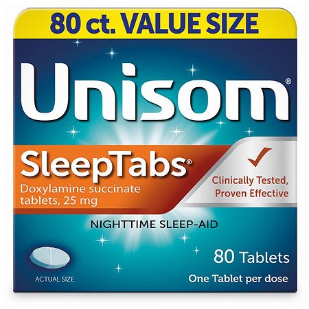 Unisom SleepTabs, Nighttime Sleep-Aid