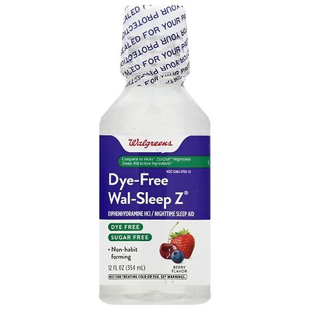 Walgreens Wal-Sleep Z  Aid Berry