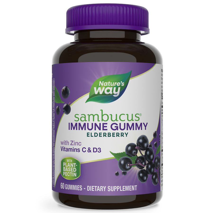 Nature's Way Sambucus Elderberry Gummies