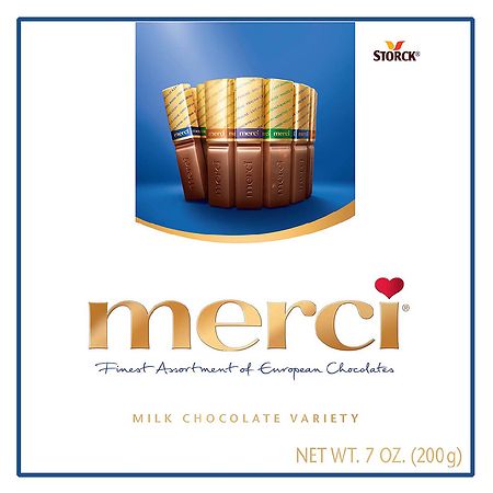 UPC 072799038908 product image for Merci Finest Select Milk Chocolates - 7.0 oz | upcitemdb.com