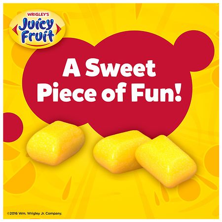 Juicy Fruit Fruity Chews Original Sugar Free Gum Original