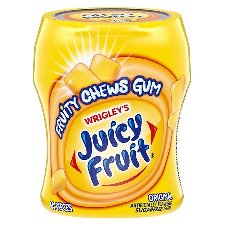 Juicy Fruit Fruity Chews Original Sugar Free Gum Original