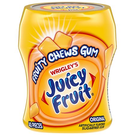 Juicy Fruit Fruity Chews Original Sugar Free Gum Original