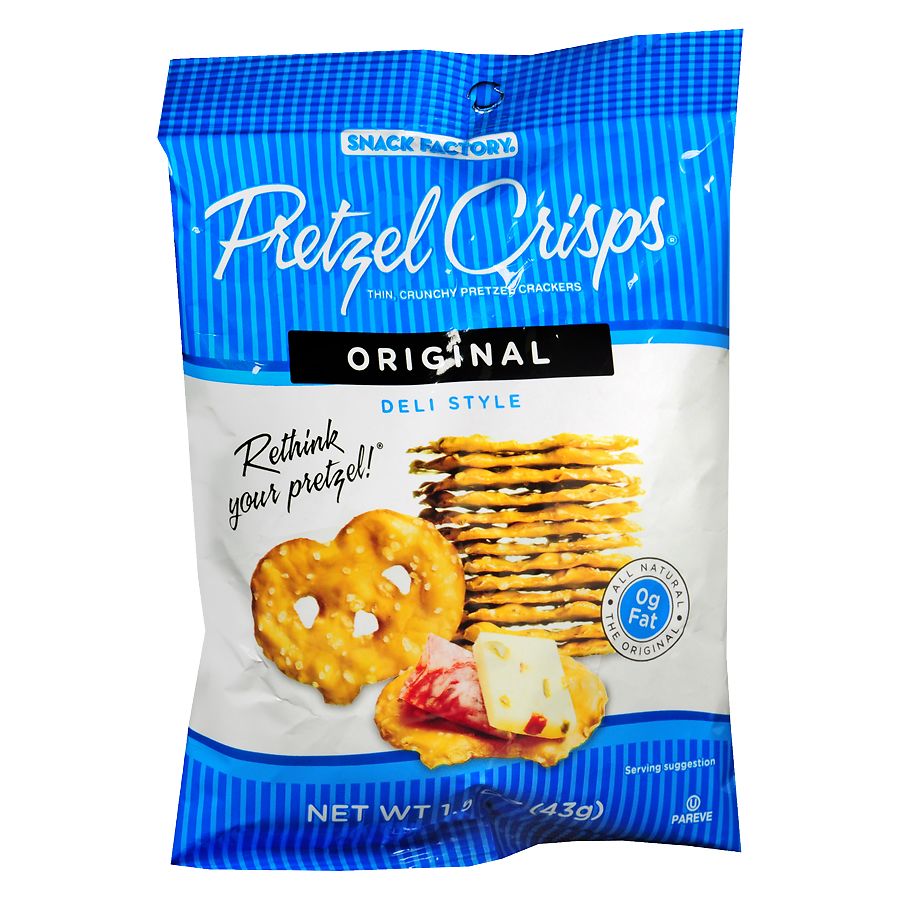 Gluten Free Original Pretzel Crisps - Pretzel Crisps