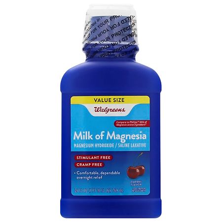 Walgreens Milk of Magnesia Liquid Cherry