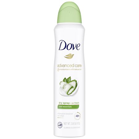 Dove Dry Spray Antiperspirant Deodorant Cool Essentials