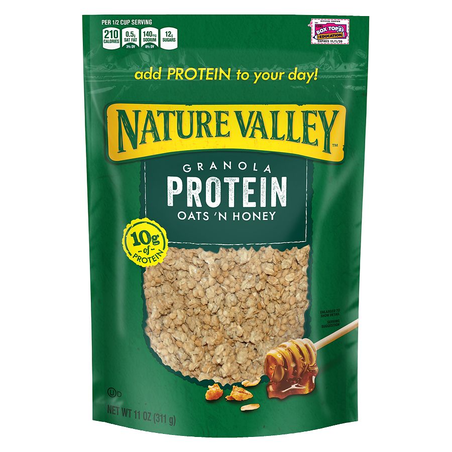 Nature Valley Oats 'n Honey Nutrition