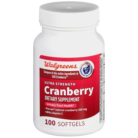Walgreens Ultra Strength Cranberry Softgels