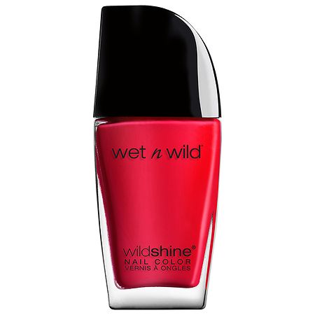 Wet n Wild Wild Shine Nail Color Red Red
