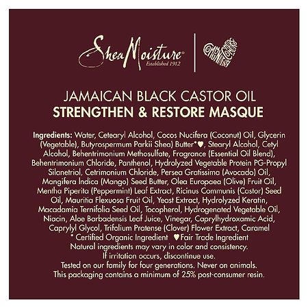 Shea moisture jamaican black deals castor oil masque walgreens