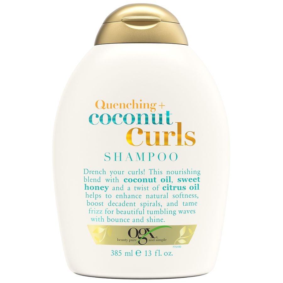 frill Definition fuldstændig OGX Quenching + Coconut Curls Curl-Defining Shampoo | Walgreens