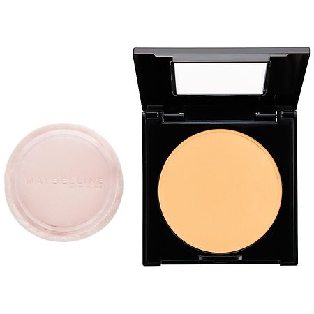 Maybelline Fit Me Matte + Poreless Pressed Face Powder Makeup, Buff Beige