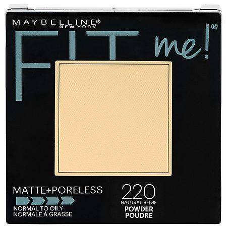 Maybelline Fit Me Matte + Poreless Pressed Face Powder Makeup Natural Beige