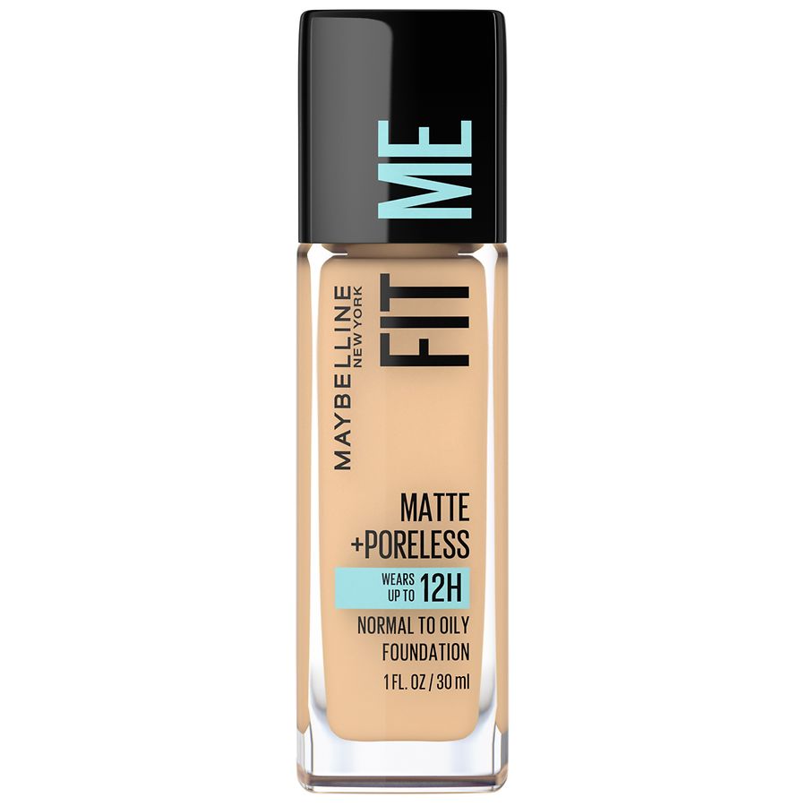 Maybelline Fit Me Matte + Poreless Liquid Foundation, 128 Warm Nude