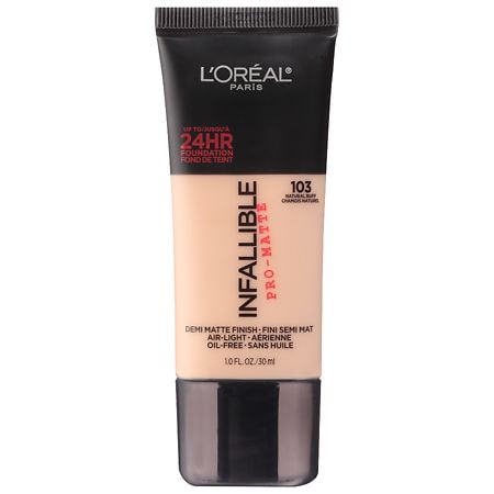 UPC 071249293027 product image for L'Oreal Paris Infallible Pro-Matte Liquid Foundation Makeup - 1.0 fl oz | upcitemdb.com