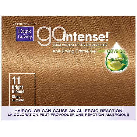 SoftSheen-Carson Dark and Lovely Go Intense Ultra Vibrant Color On Dark Hair,  Bright Blonde