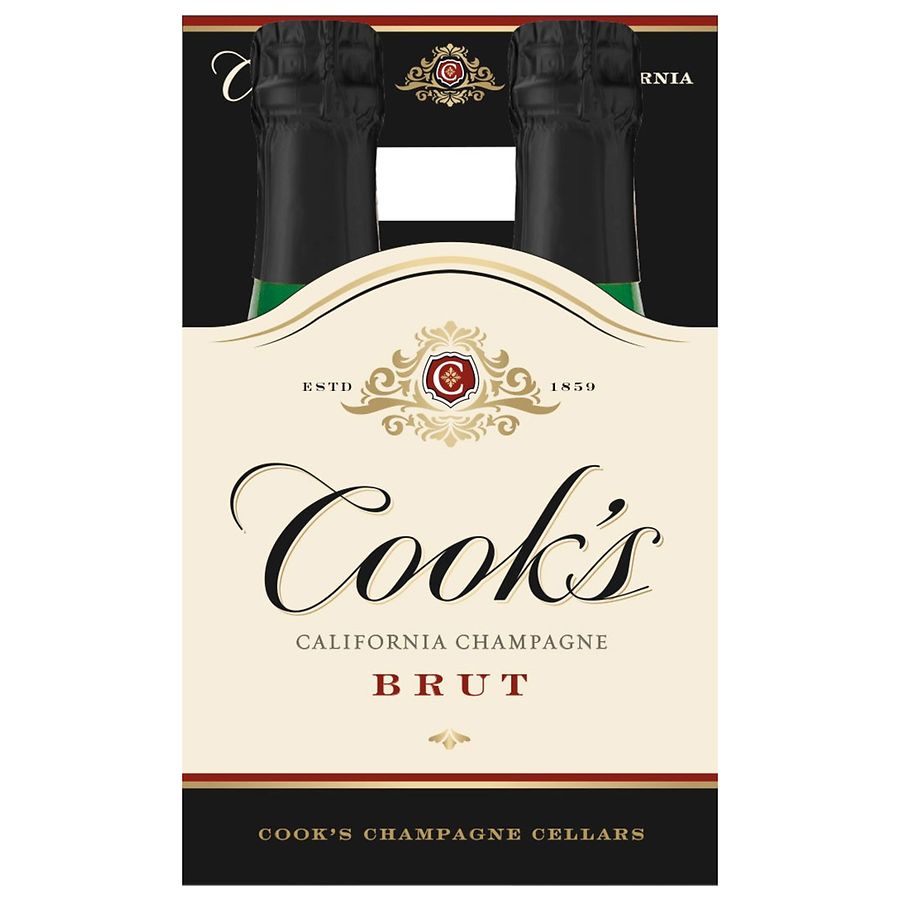 Cook's California Champagne Brut White Sparkling Wine Walgreens
