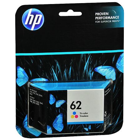 HP Ink Cartridge 62 Tri-Color