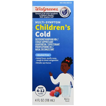 Infant cold medicine sales walgreens