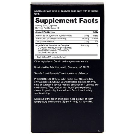 Nugenix Testosterone Booster Capsules