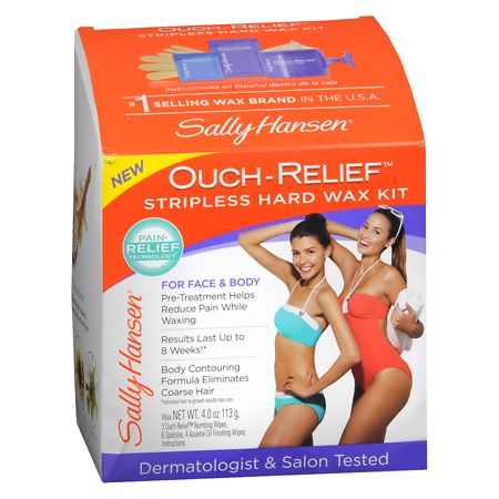 Sally Hansen Ouch Relief Stripless Wax Kit