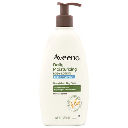 Aveeno Sheer Hydration Body Lotion Fragrance-Free