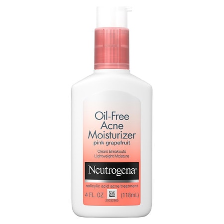 Neutrogena Oil-Free Acne Facial Moisturizer Pink Grapefruit