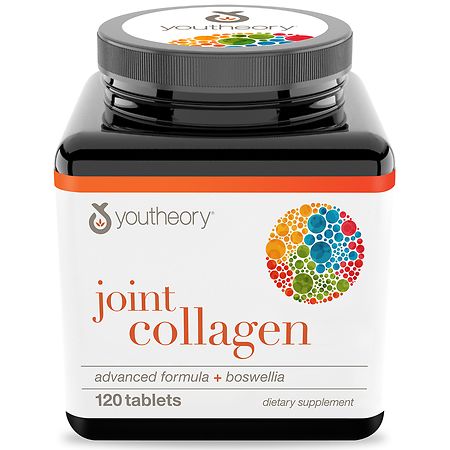 Youtheory Joint Collagen Advanced with Boswellia Tablets
