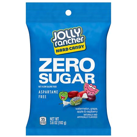 Jolly Rancher Zero Sugar Hard Candy Assorted Fruit Flavored