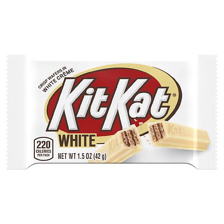 Kit Kat White Creme Wafer Candy, Individually Wrapped Bar White - 1.5 OZ