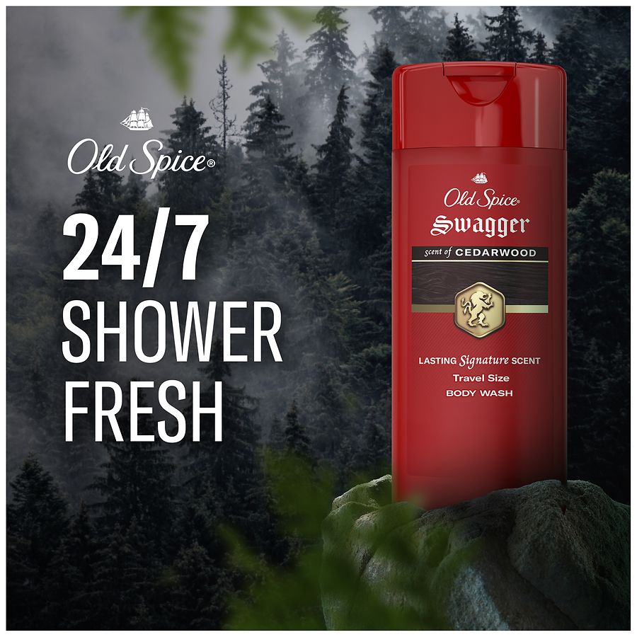 【10本】Old Spice Swagger Cedarwood 73g Old Spice Swagger, Body Wash for Men Cedarwood | Walgreens