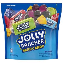 JOLLY RANCHER Assorted Fruit Flavored Hard Candy, Resealable Bag ...