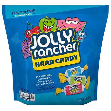 Jolly Rancher Hard Candy, Resealable Bag Assorted Fruit