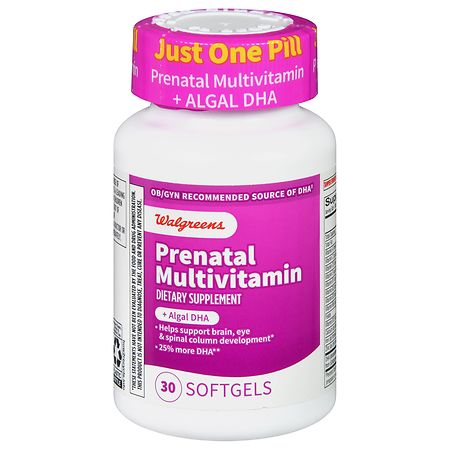 Walgreens Prenatal Multivitamin Softgel
