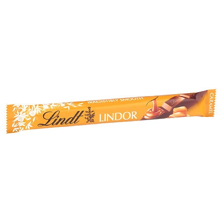 Lindt Lindor Milk Chocolate, Caramel - 1.3 oz