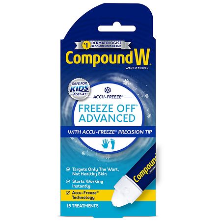 Compound W Freeze Off Accu-Freeze Advanced Wart Removal System