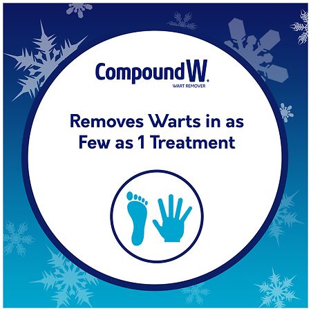 Compound W Wart Remover, Freeze Off Kit, 8 ct (Packaging May Vary)
