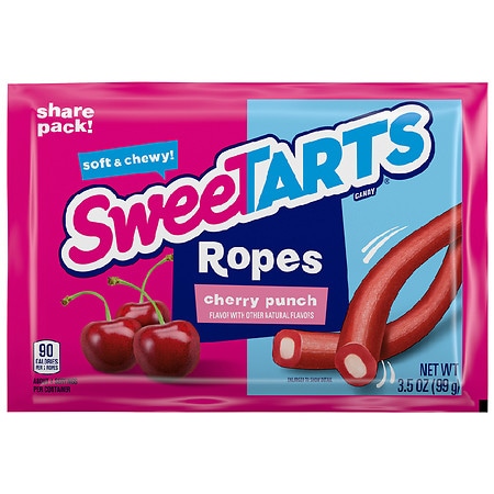 Sweetarts Soft & Chewy Ropes Pack Cherry
