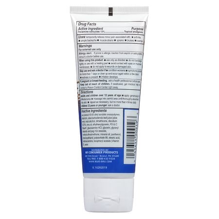 Blue-Emu Maximum Arthritis Pain Relief Cream, 3 OZ Ingredients - CVS  Pharmacy