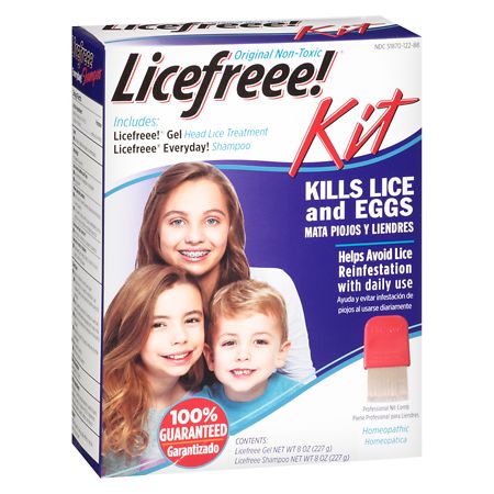 Licefreee! Gel And Shampoo Head Lice Treatment Kit | Walgreens