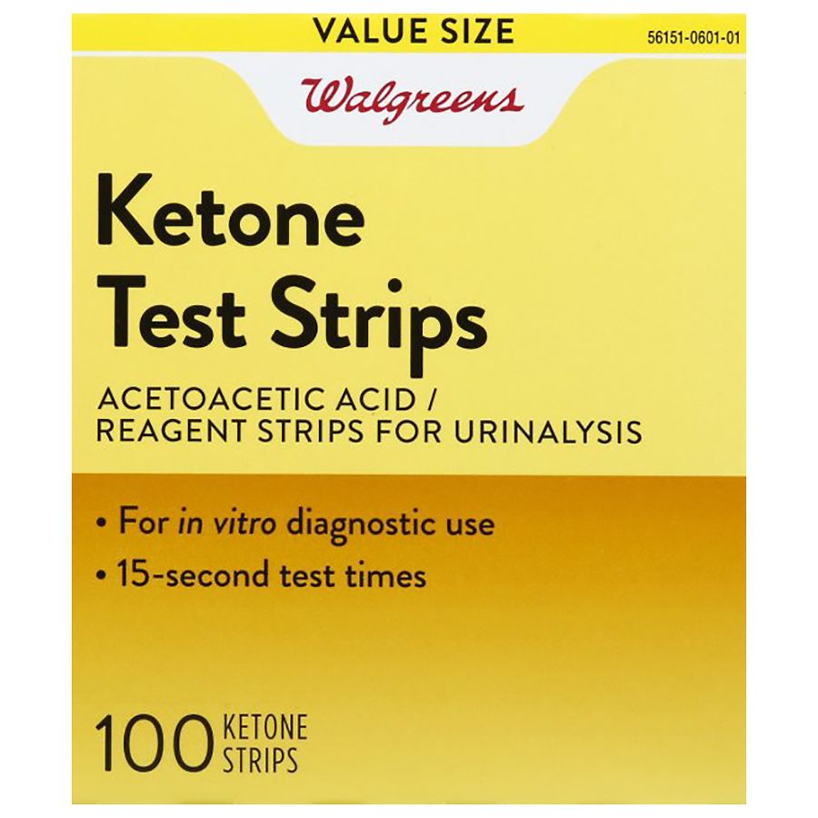 Easy@Home 10 Individual Pouches Ketone Strips, FSA Eligible Urine