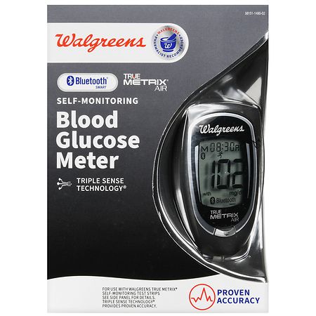 Levering vanavond defect Walgreens True Metrix Air Blood Glucose Meter | Walgreens
