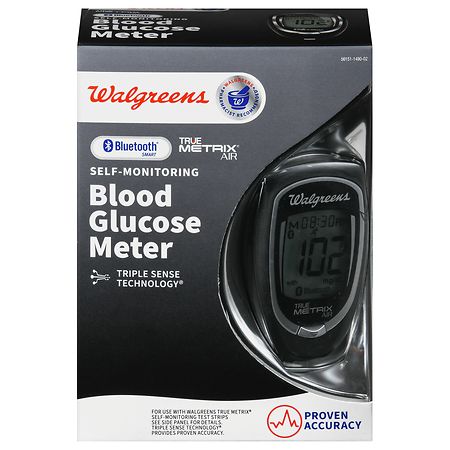 True Metrix Air Self Monitoring Blood Glucose Meter With Bluetooth Smart  REA4H01-01 