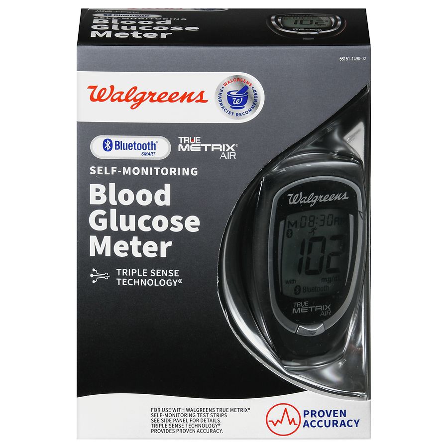 Walgreens True Metrix Air Self-Monitoring Blood Glucose Meter