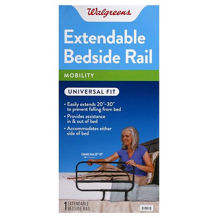 Walgreens Universal Extendable Bedside Rail 20" - 30"