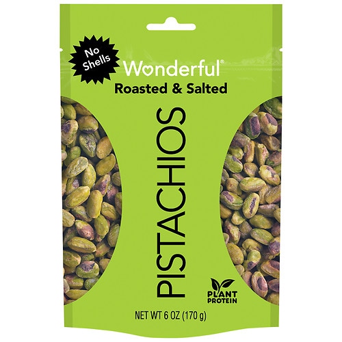 Wonderful No Shell Pistachios Roasted & Salted, 6.0 oz
