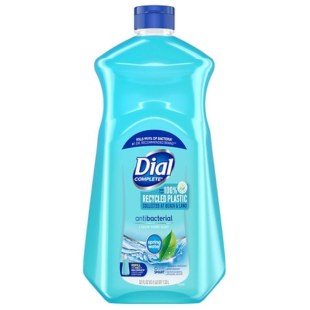 Dial Complete Antibacterial Liquid Hand Soap Refill Spring Water