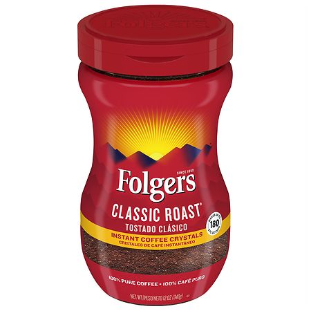 Folgers Regular Instant Coffee Regular
