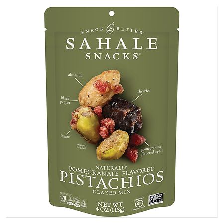 UPC 893869000720 product image for Sahale Snacks Pomegranate Pistachios Premium Blend Nuts - 4.0 oz | upcitemdb.com