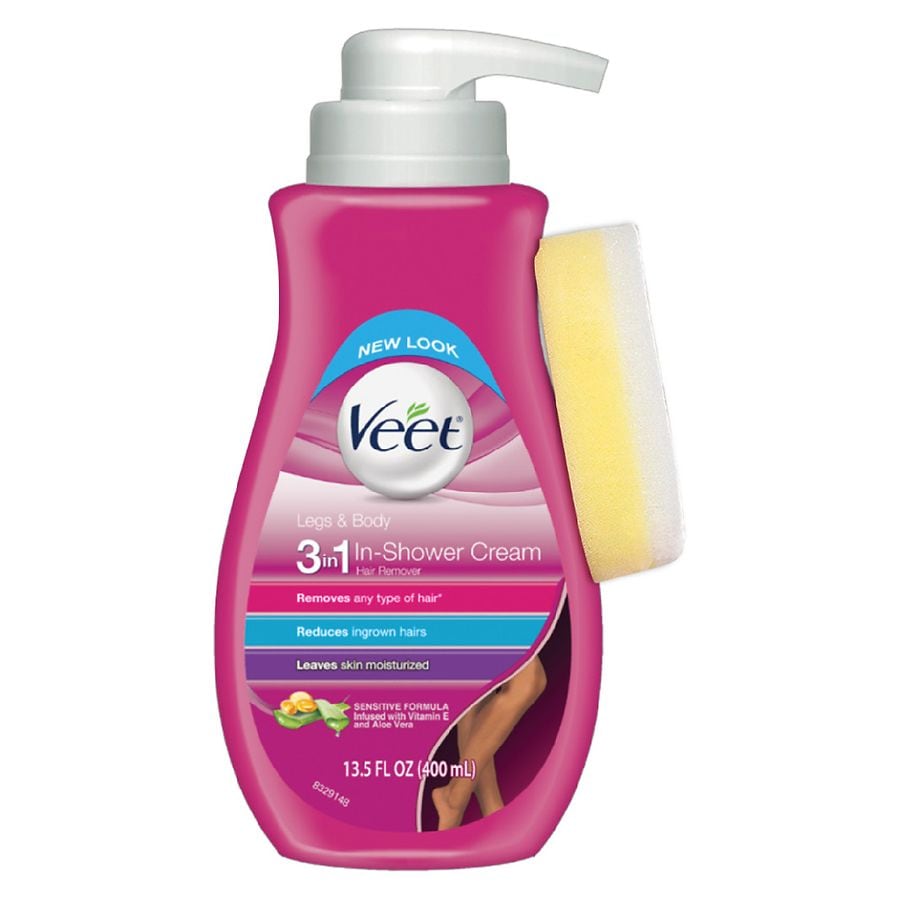 Veet Botanic Inspirations In Shower Cream Hair Remover | Walgreens